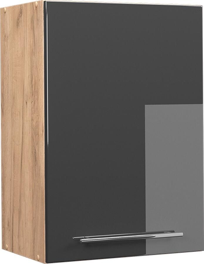Vicco Fame-Line Keuken Hangkast – 50 cm Antraciet Hoogglans