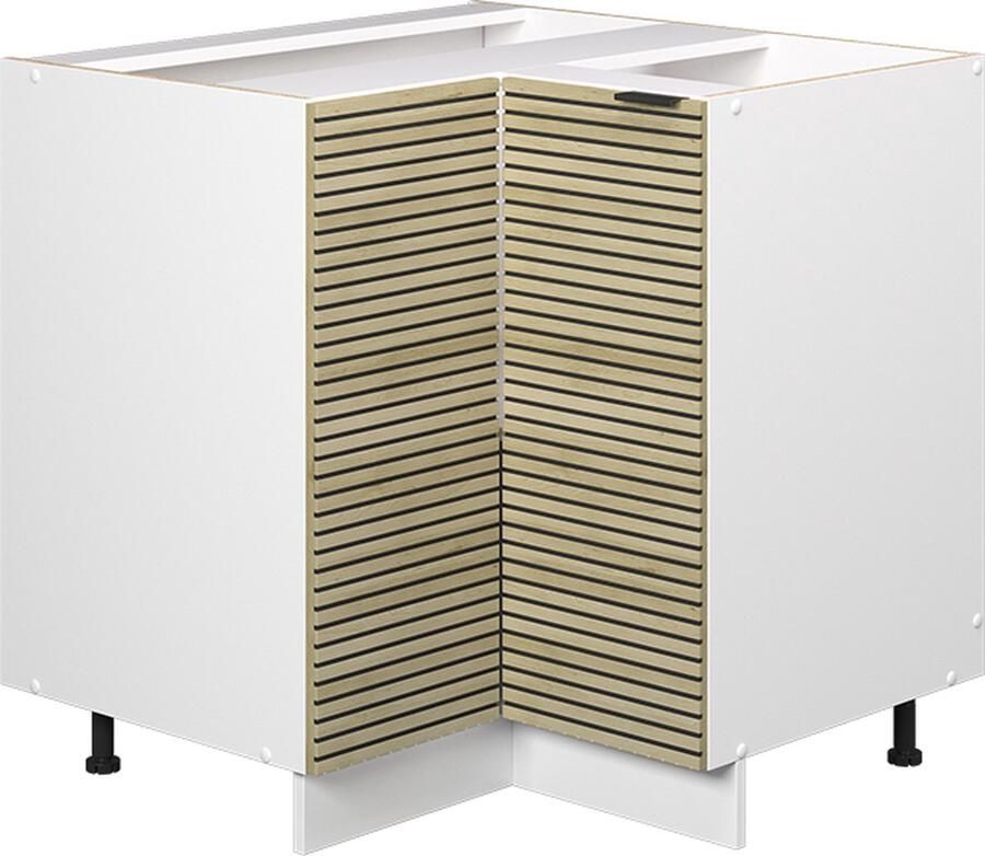 Vicco Fame-Line Keuken Hoekkast – 80.5 cm zonder werkblad Eiken paneel zonder werkblad