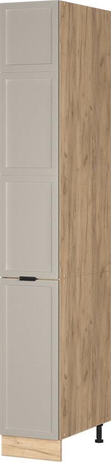 Vicco Apothekerskast Fame-Line GrijsBeige Krachtige eik goud 30 cm