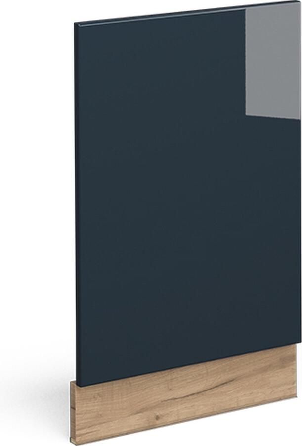 Vicco Fame-Line Keuken Keukenkasten – 45 cm WB Antraciet Donkerblauw hoogglans WB Antraciet