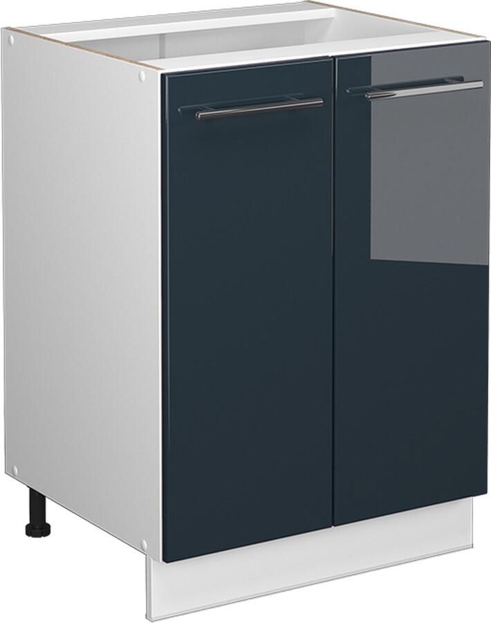 Vicco Fame-Line Keuken Keukenkasten – 60 cm WB Marmer Donkerblauw hoogglans WB Marmer - Foto 2