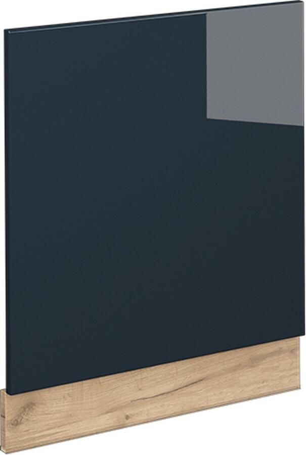 Vicco Fame-Line Keuken Keukenkasten – 60 cm WB Antraciet Donkerblauw hoogglans WB Antraciet