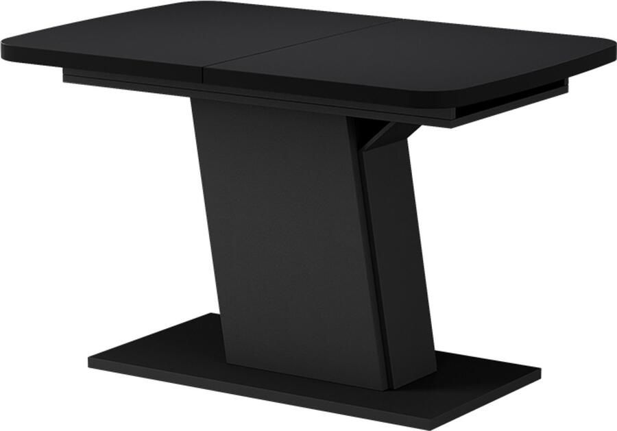 Vicco Fenaro Eettafel – 120 x 80 cm uitschuifbaar Zwart