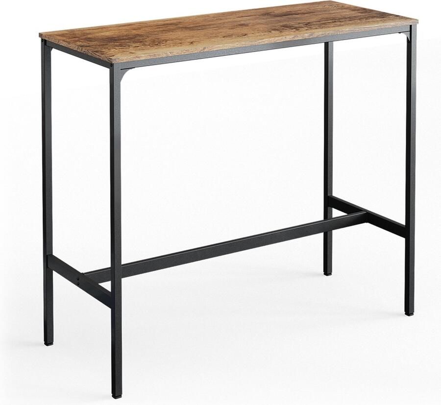 Vicco Bartafel Fyrk 120 x 50 cm Eiken rustiek Zwart