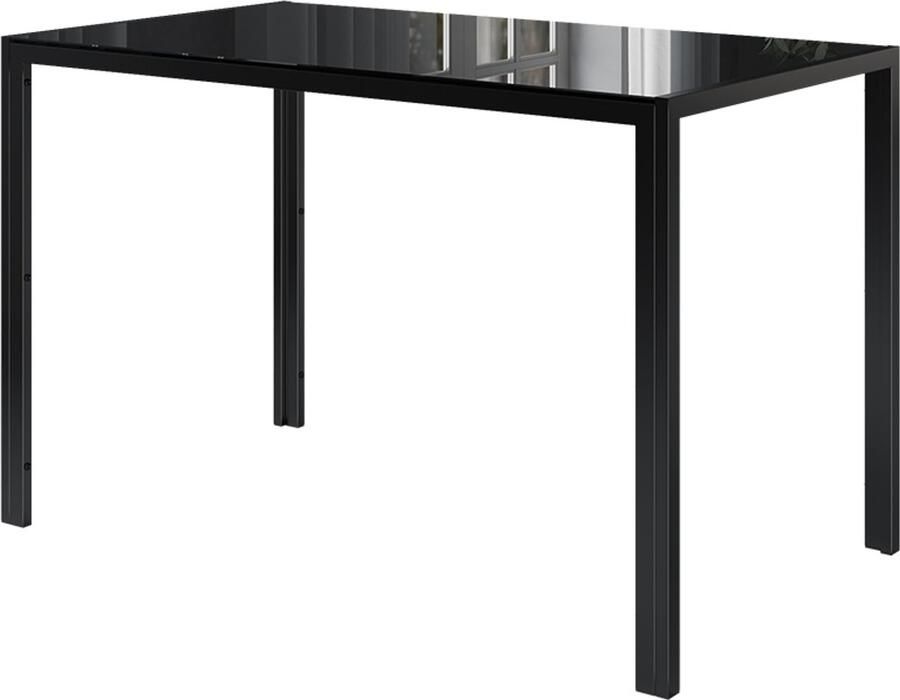 Vicco Grand Eettafel – 120 x 70 cm Zwart