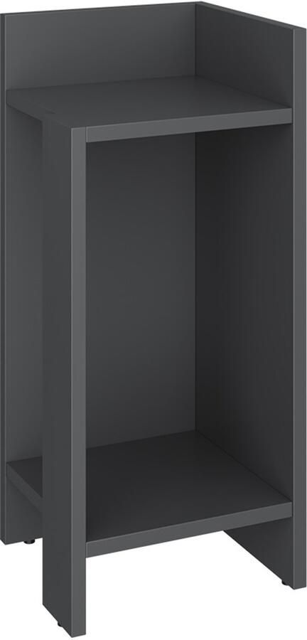 Vicco Lenar Nachtkastje – 27 x 60 cm Antraciet