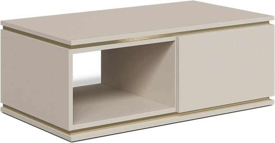 Vicco Linette Salontafel – 90 x 50 cm met lade Kasjmier