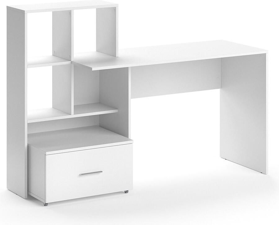 Vicco Lorio Bureau – 149.2 x 49.8 cm Wit