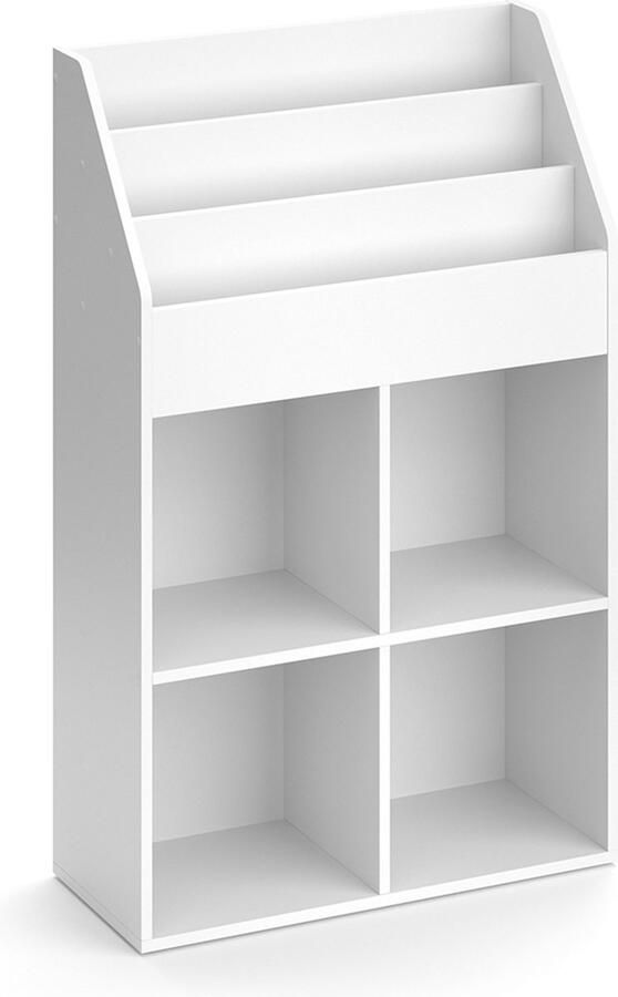 Vicco Boekenkast Luigi Wit Wit 72 x 114.2 cm