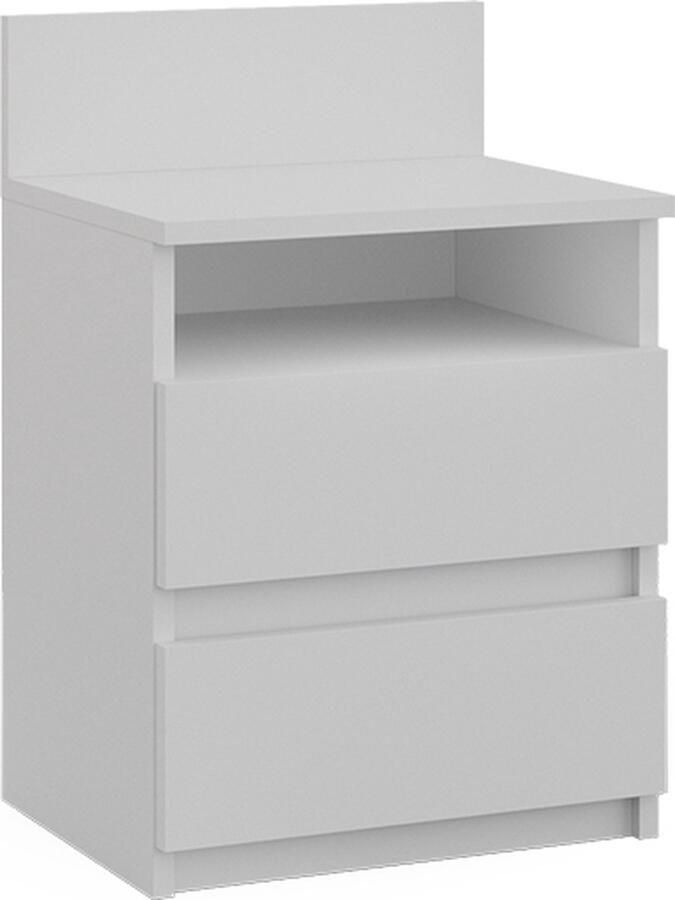 Vicco Nachtkastje Monty Wit Wit 39.6 x 59.1 cm