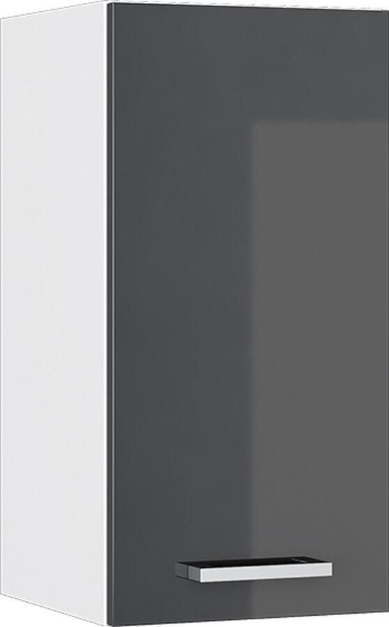 Vicco R-Line Keuken Hangkast – 30 cm Antraciet Hoogglans