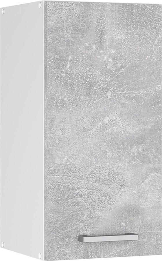 Vicco R-Line Universele hangkast – 30 cm met deur Beton met deur