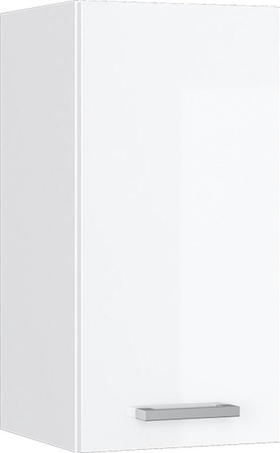 Vicco R-Line Universele hangkast – 30 cm met deur Wit Hoogglans met deur