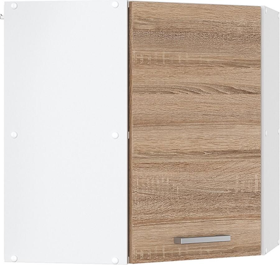 Vicco R-Line Universele hangkast – 57 cm Hoekbovenkast met deur Sonoma Hoekbovenkast met deur