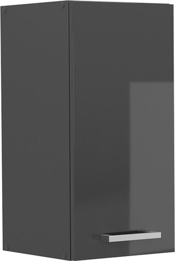 Vicco R-Line Keuken Hangkast – 30 cm Antraciet Hoogglans