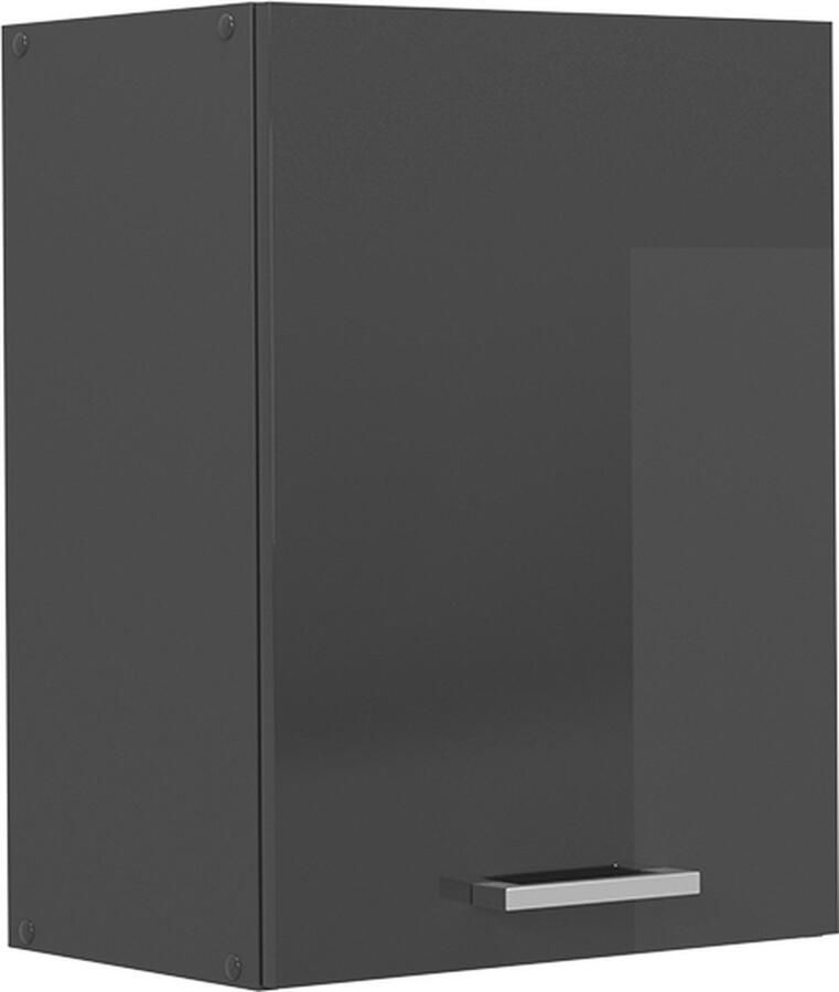 Vicco R-Line Keuken Hangkast – 45 cm Antraciet Hoogglans