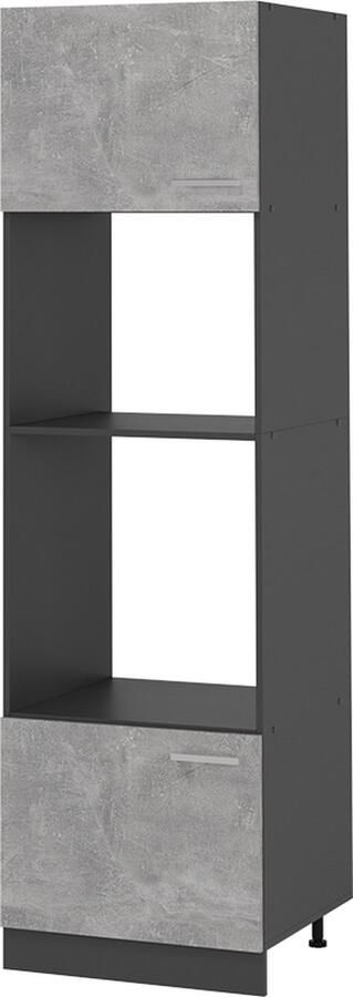 Vicco R-Line Keuken Magnetronkast – 60 cm Beton