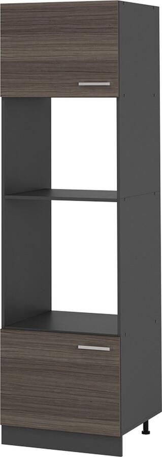 Vicco R-Line Keuken Magnetronkast – 60 cm Edel grijs