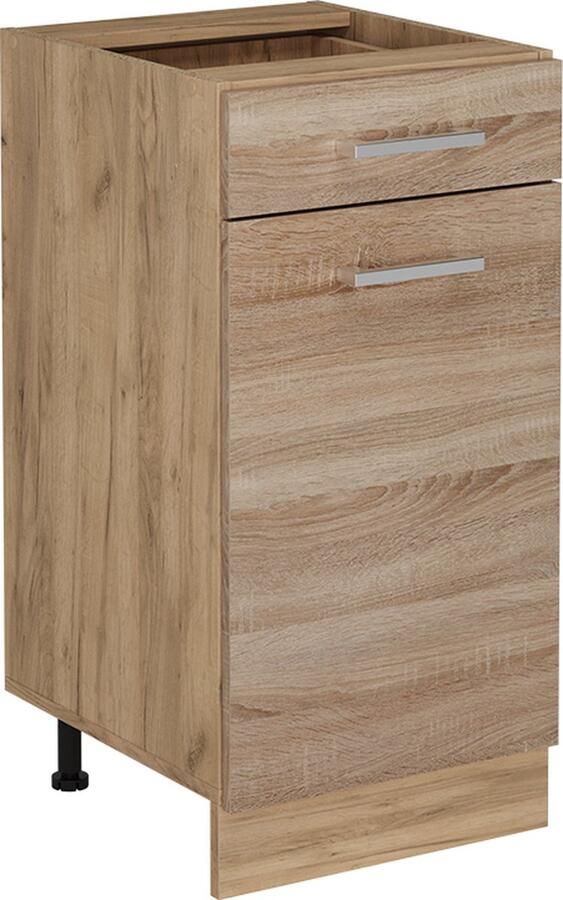 Vicco R-Line Keuken Keukenonderkast – 40 cm zonder werkblad Sonoma zonder werkblad