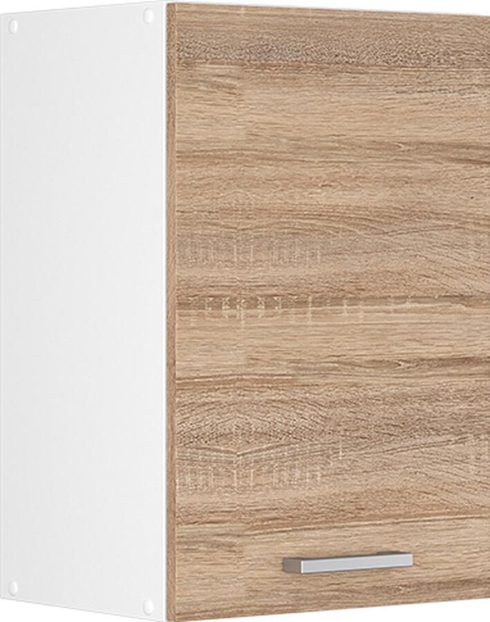 Vicco R-Line Universele hangkast – 40 cm met open schappen Sonoma met open schappen