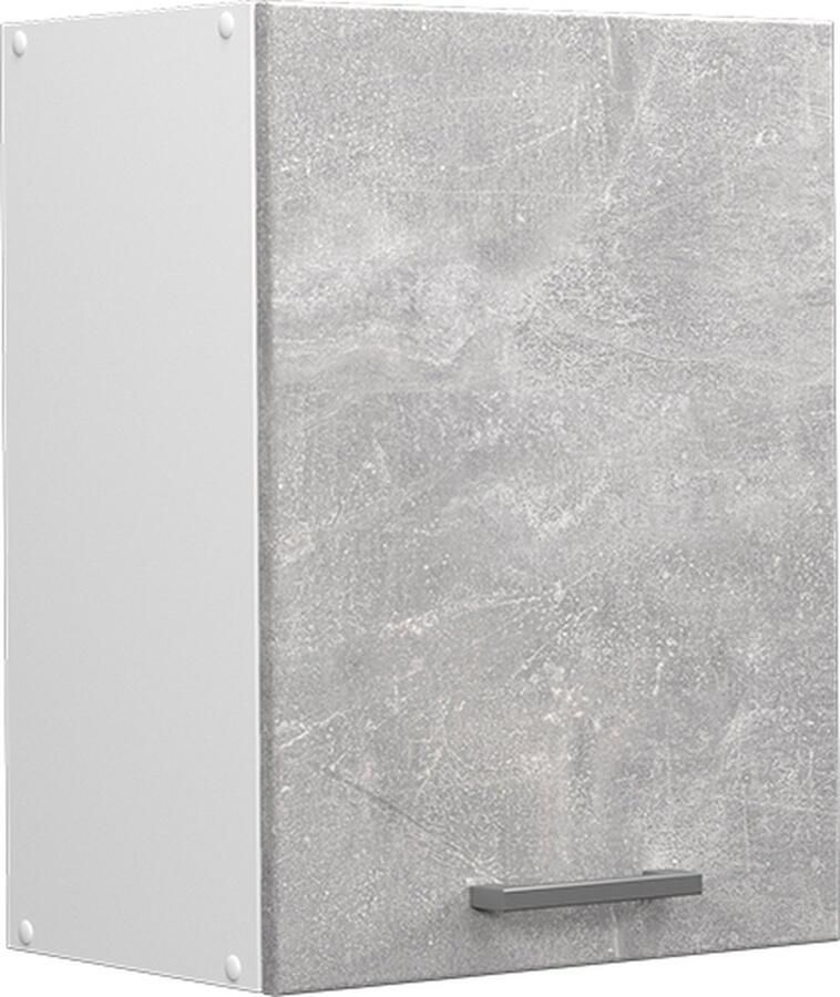 Vicco R-Line Universele hangkast – 45 cm met deur Beton met deur