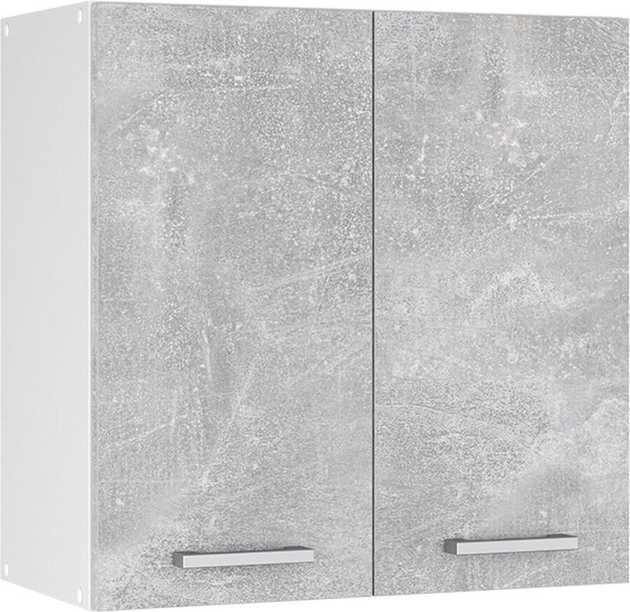 Vicco R-Line Universele hangkast – 60 cm met deuren Beton met deuren