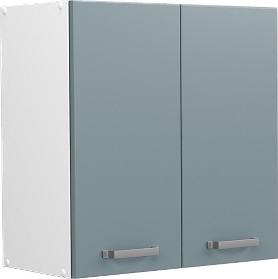 Vicco R-Line Universele hangkast – 60 cm met deuren Blauw-grijs met deuren