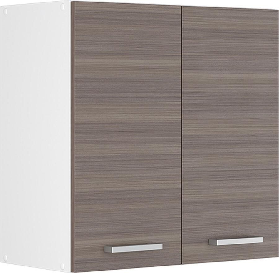 Vicco R-Line Universele hangkast – 60 cm met deuren Grijs met deuren