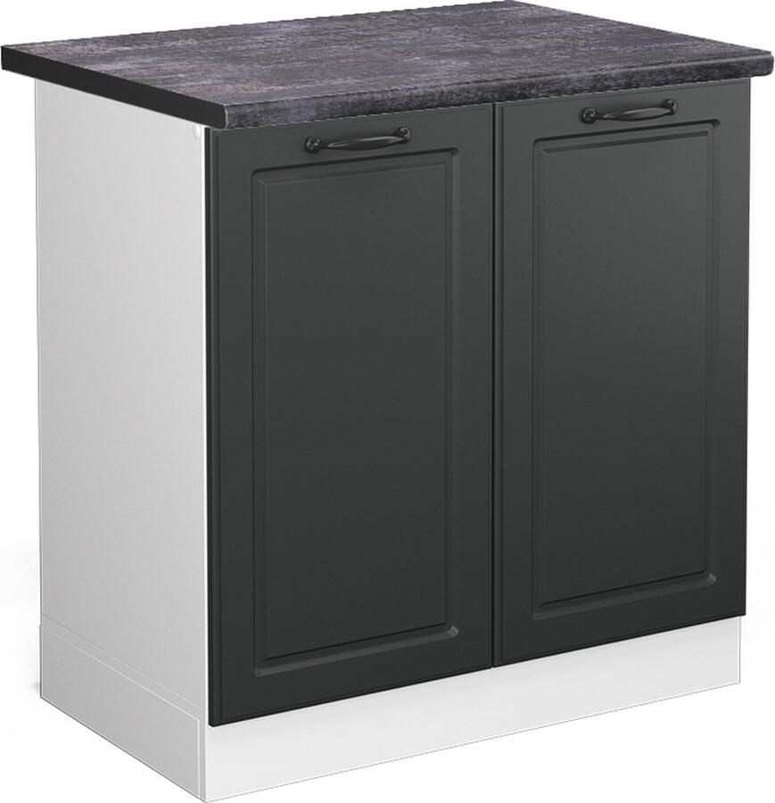 Vicco R-Line Keuken Wastafelkast – 80 cm WB Antraciet landhuis WB Antraciet