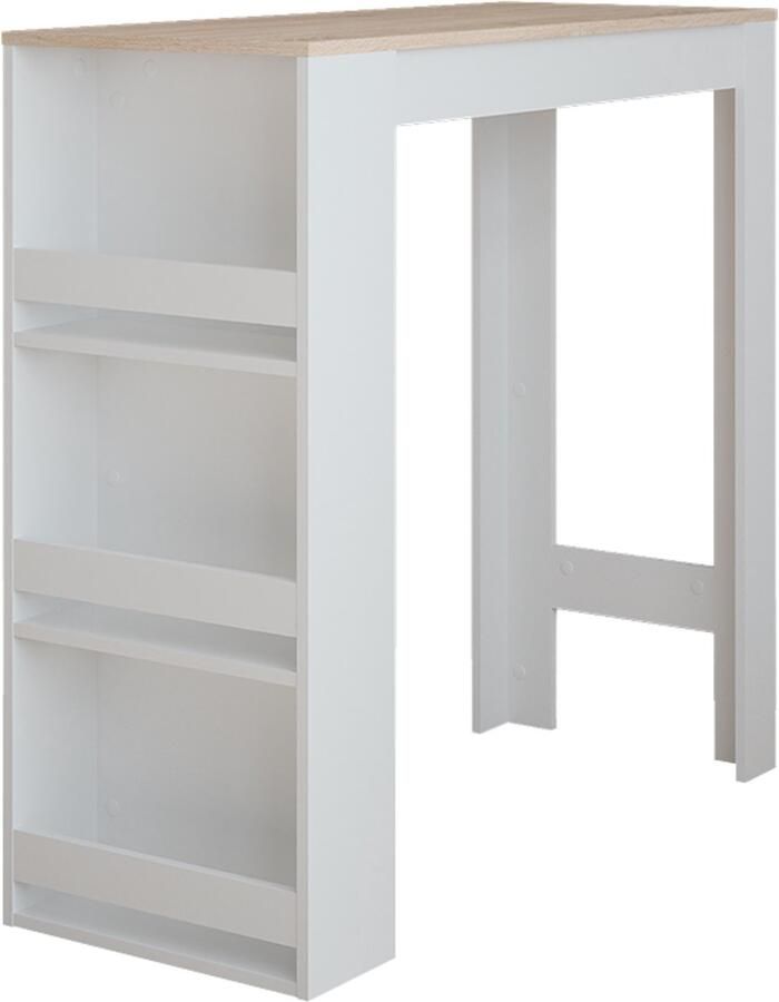 Vicco Repose Bartafel – 45 x 110 cm Wit Sonoma