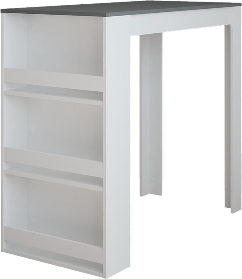 Vicco Repose Bartafel – 57 x 117 cm Wit antraciet