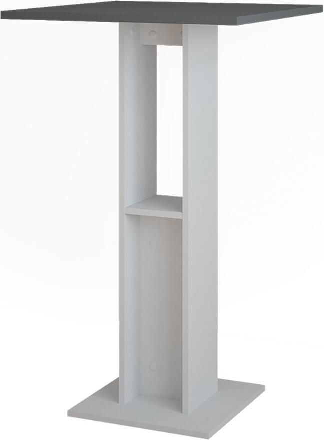 Vicco Repose Bartafel – 65 x 65 cm Wit antraciet