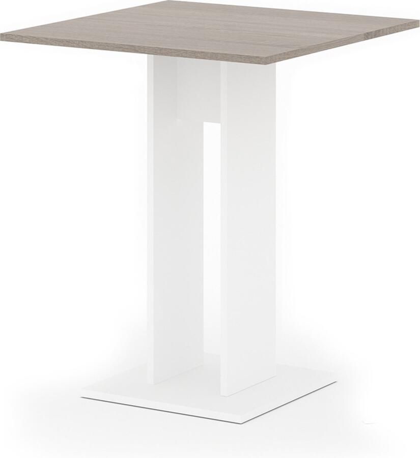 Vicco Repose Eettafel – 65 x 65 cm Sonoma