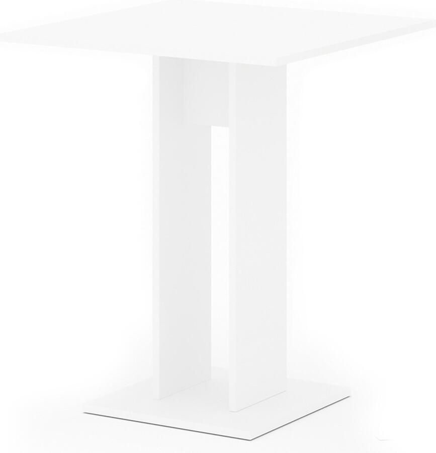 Vicco Repose Eettafel – 65 x 65 cm Wit