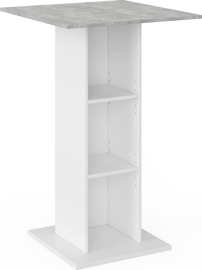 Vicco Bartafel Rodeo Beton Wit 70 x 70 cm