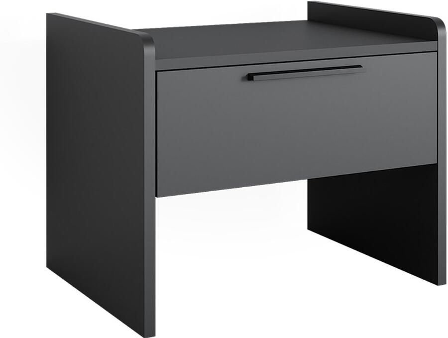 Vicco Roman Eetkamerbank – 53.5 x 41.1 cm met 1 lade Zwart