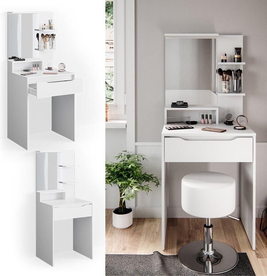 Vicco Ruben Kaptafel – 60 cm Wit