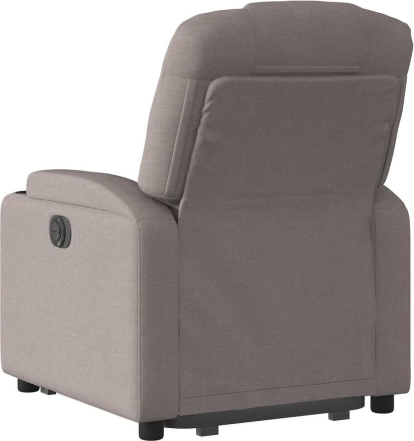 Vida xl vidaXL Sta-op-stoel elektrisch verstelbaar stof taupe-VXL-3204400 - Foto 2