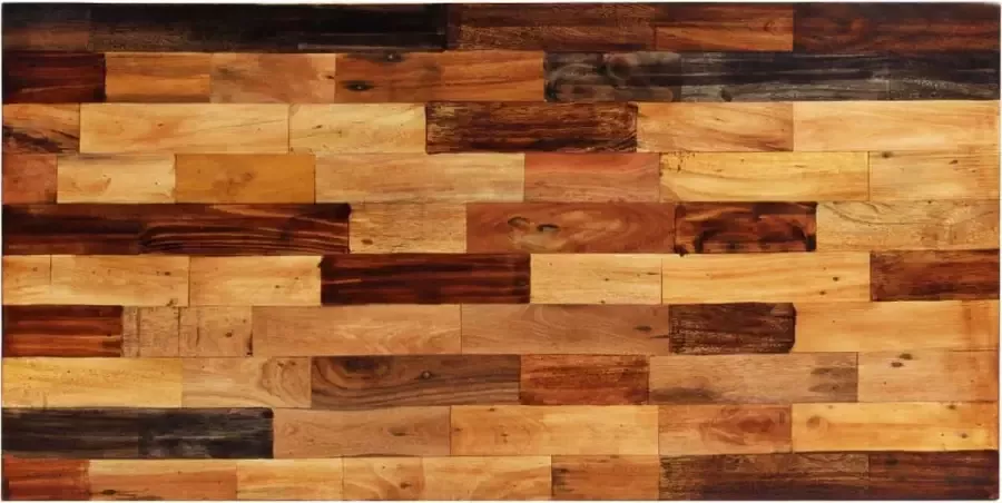 VidaLife Bartafel 120x60x106 cm massief gerecycled hout
