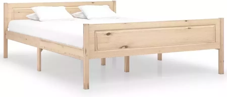 VidaLife Bedframe massief grenenhout 120x200 cm - Foto 6