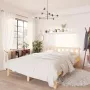 VidaLife Bedframe massief grenenhout 140x190 cm - Thumbnail 1