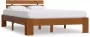 VidaLife Bedframe massief grenenhout honingbruin 120x200 cm - Thumbnail 2