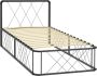 VidaLife Bedframe metaal grijs 90x200 cm - Thumbnail 4