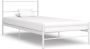 VidaLife Bedframe metaal wit 100x200 cm - Thumbnail 4