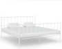 VidaLife Bedframe metaal wit 140x200 cm - Thumbnail 1