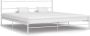 VidaLife Bedframe metaal wit 160x200 cm - Thumbnail 3