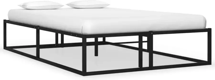 VidaLife Bedframe metaal zwart 120x200 cm - Foto 11