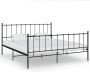 VidaLife Bedframe metaal zwart 160x200 cm - Thumbnail 6