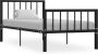 VidaLife Bedframe metaal zwart 90x200 cm - Thumbnail 6