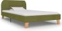 VidaLife Bedframe stof groen 90x200 cm - Thumbnail 3